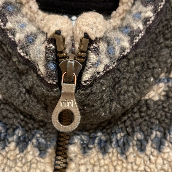 Vintage KUHL ALF Polartec Fleece Full Zip Sweater Jacket USA Made Size M - Picture 2 of 10